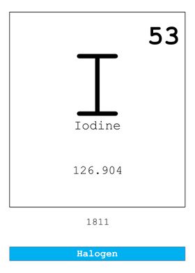 Iodine