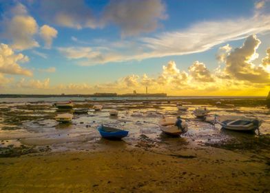 Sunset in Cadiz