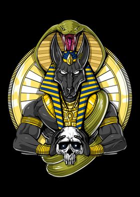 Egyptian God Anubis