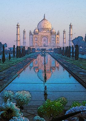 Taj Mahal Ink