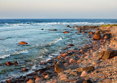 Baltic Sea Shore Hiumaa Is