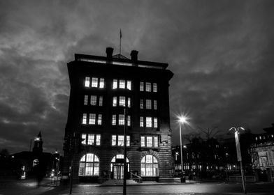 Building At Night