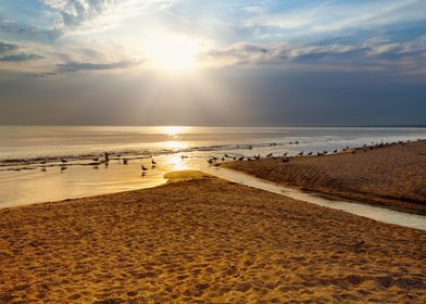 Sunrise Over Beautiful Bea