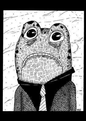 Weeping Toad Portrait