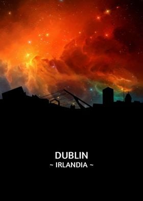 Dublin Irlandia Skyline 