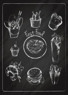 Chalk Fast Food