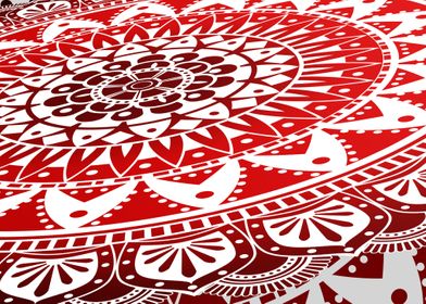 Red Mandala perspective