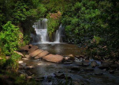 Penllergare waterfall