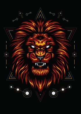Vector Lion Illustration