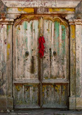 Old Ristra Door