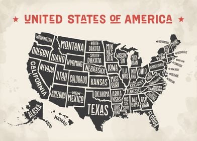 United States Map USA
