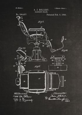 Rollert Barbers Chair 