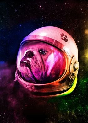 Bulldog In Space