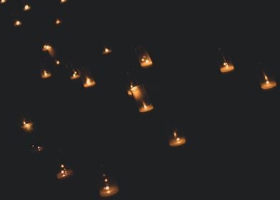 Candles in the night 