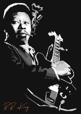 BB King BW