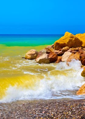 Stones On The Pebble Beach