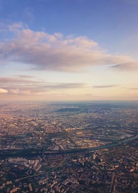 Paris France aerial