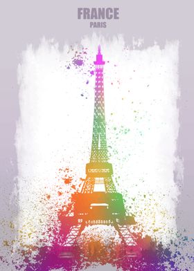 Paris Rainbow Splash