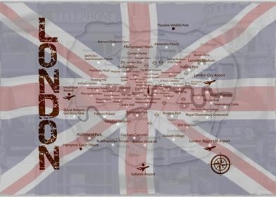 London map 