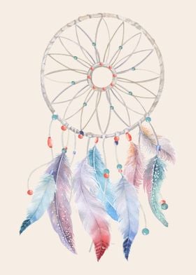 DREAMCATCHER WATERCOLOR