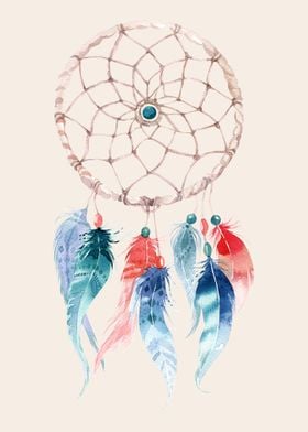 DREAMCATCHER WATERCOLOR