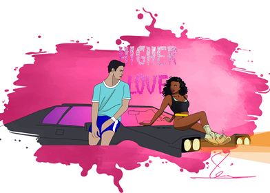 Higher Love Illustration  