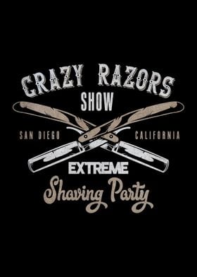 crazy razor black