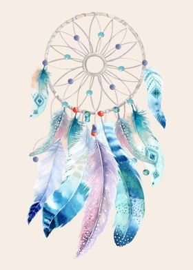 DREAMCATCHER WATERCOLOR