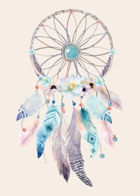 DREAMCATCHER WATERCOLOR