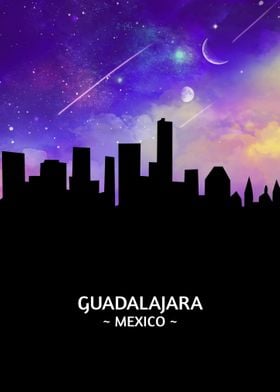 Guadalajara Mexico Skyline