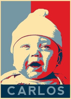 Baby Carlos Hope Poster
