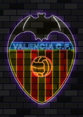 Valencia CF neon sign
