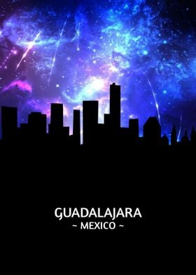 Guadalajara Mexico Skyline