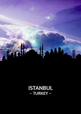 Istanbul Turkey Skyline 