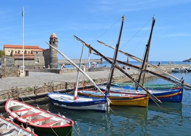 Collioure harbour