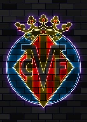Villarreal CF neon sign