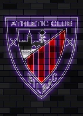 Athletic Bilbao neon sign