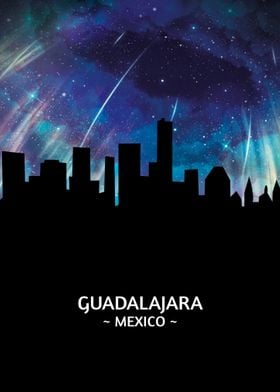 Guadalajara Mexico Skyline