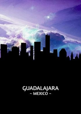 Guadalajara Mexico Skyline