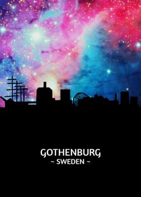 Gothenburg Sweden Skyline 