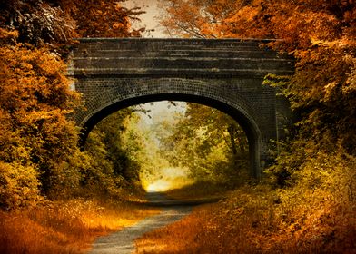 Path under a Bridge