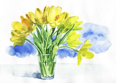 Yellow Tulips