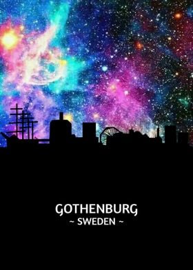 Gothenburg Sweden Skyline 