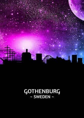 Gothenburg Sweden Skyline 