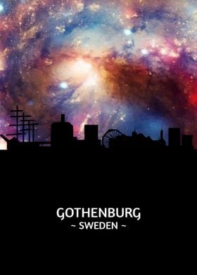 Gothenburg Sweden Skyline 