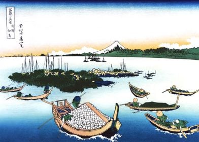 Tsukuda Island in Musashi