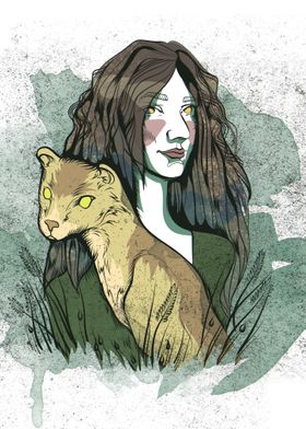 Girl with a leo