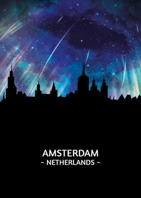 Amsterdam Skyline 