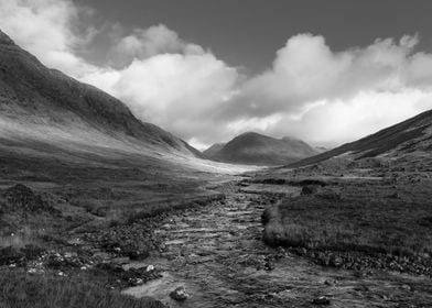 A monochromatic valley