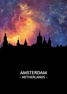 Amsterdam Skyline 